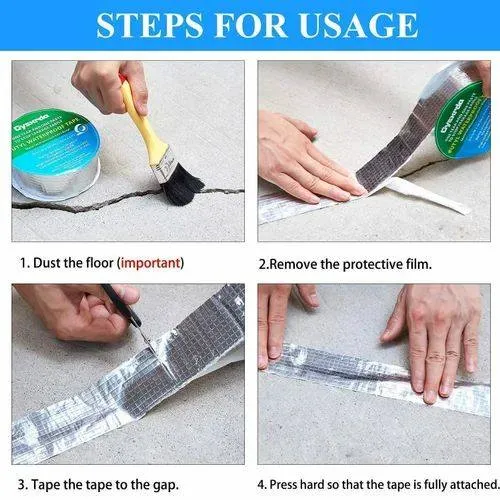 Waterproof tape paste